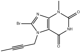 8-溴-7-（2-丁炔基）-3-甲基黄嘌呤