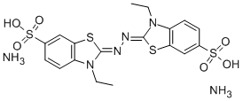 2,2'-联氮双(3-乙基苯并噻唑啉-6-磺酸)二铵盐