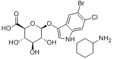 5-溴-4-氯-3-吲哚基-β-D-葡萄糖苷酸环己铵盐